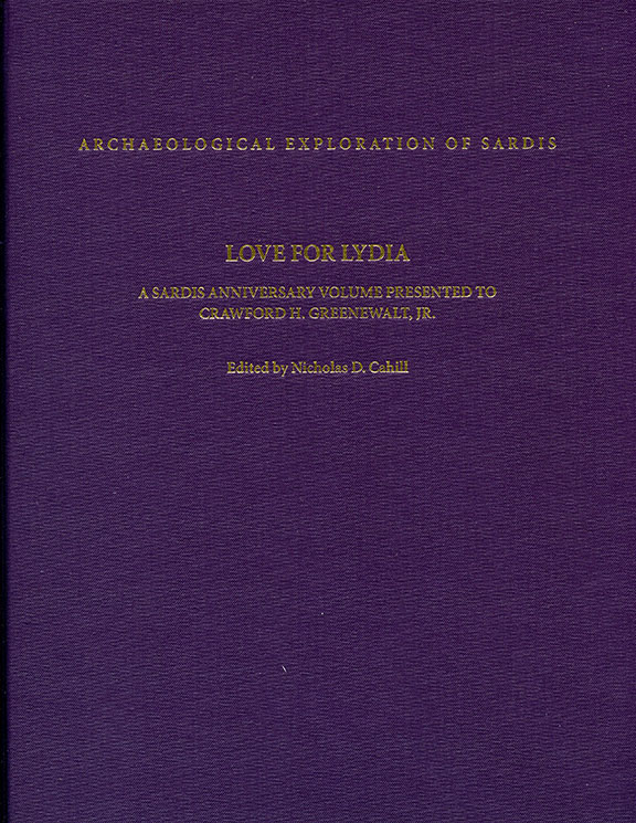 Rapor 4: Love for Lydia: A Sardis Anniversary Volume Presented to Crawford H. Greenewalt, jr.